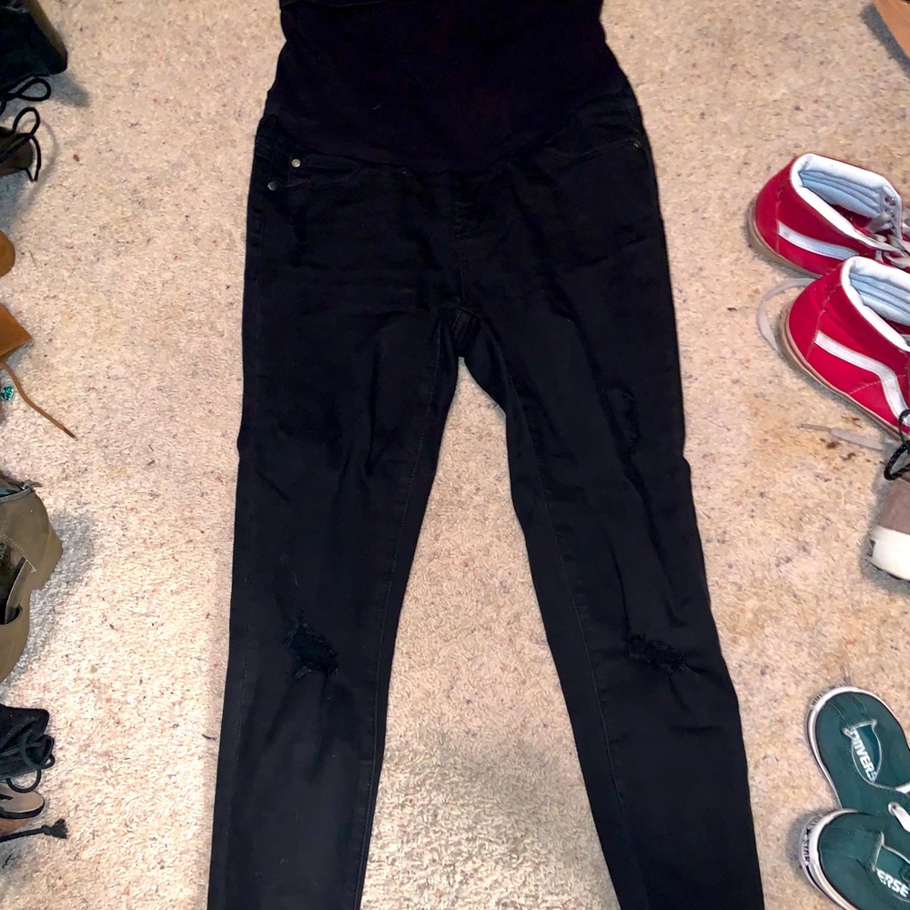 Maternity jeans.